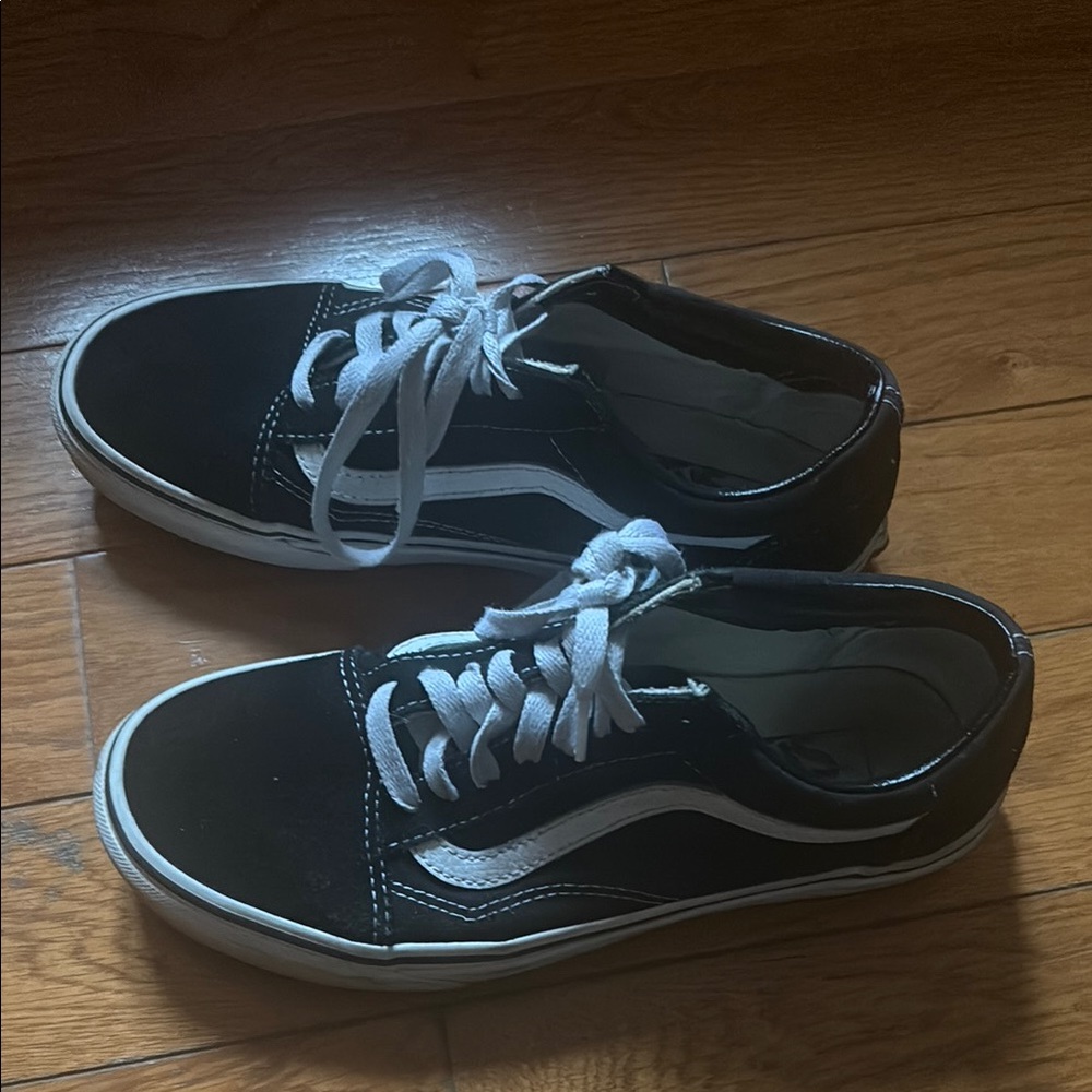 Vans Black and White Sneakers